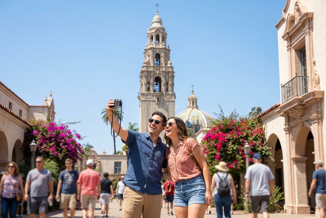 2-Day Romantic San Diego: Coastal Views, Quiet Gardens & Sunset Toasts