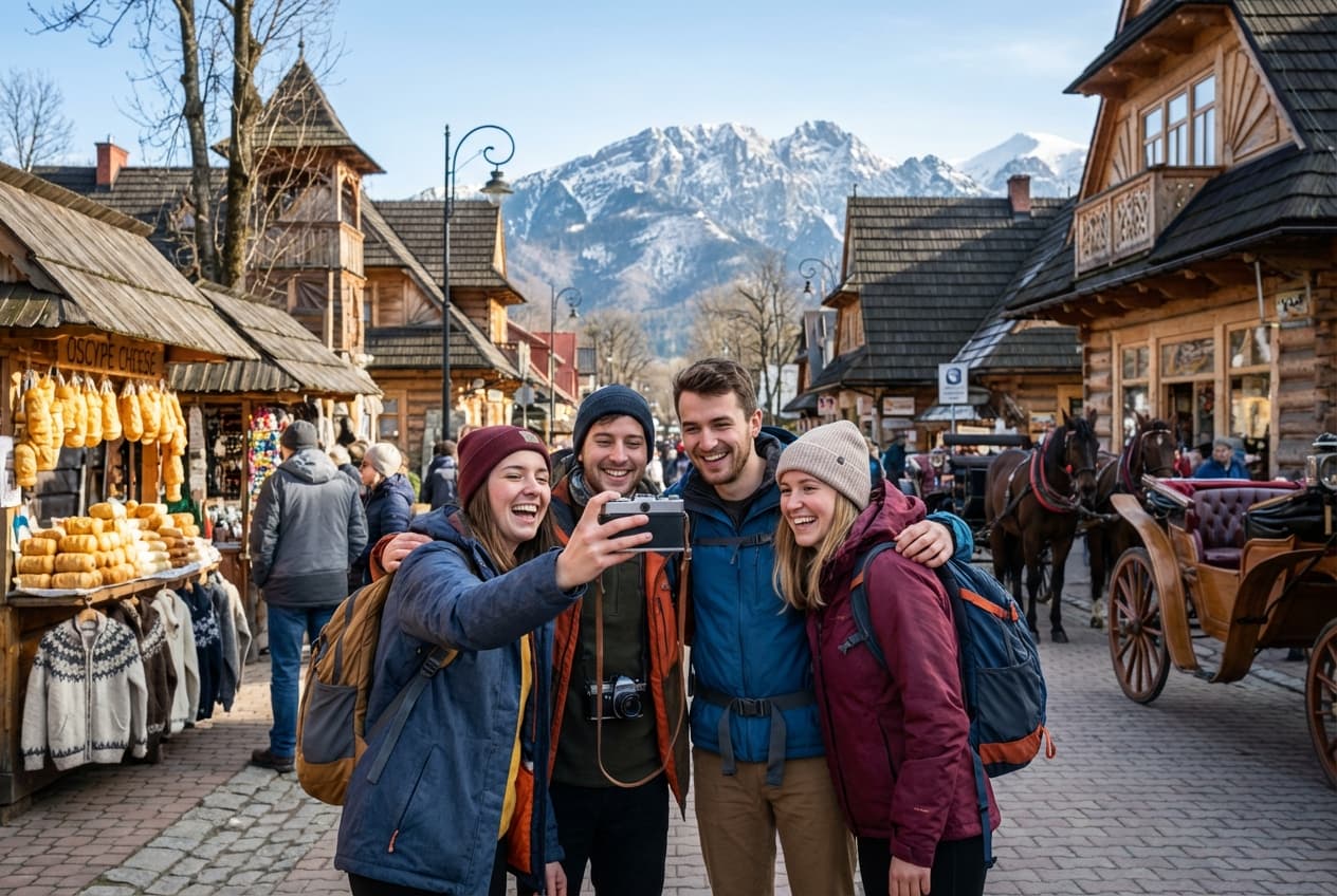 2-Day Zakopane Friends' Getaway — Views, Hikes, Live Music & Thermal Baths