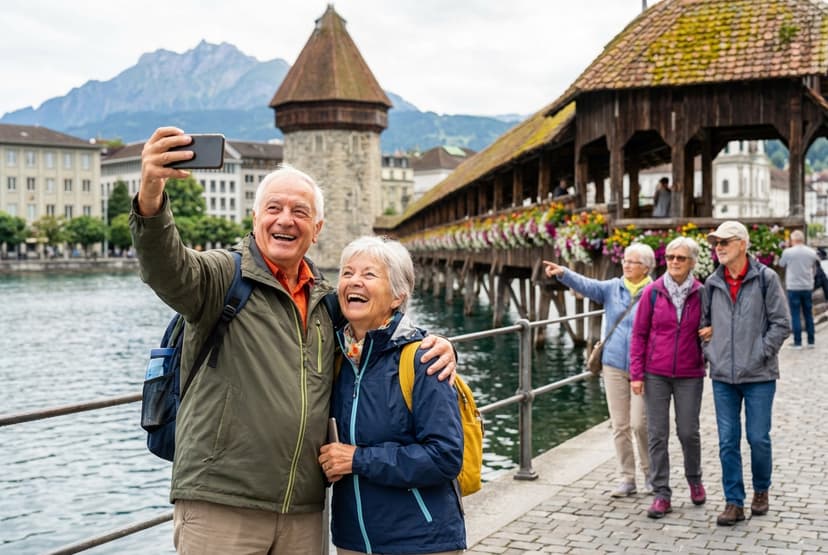 3-Day Comfortable Lucerne Itinerary for Seniors (June, Summer)