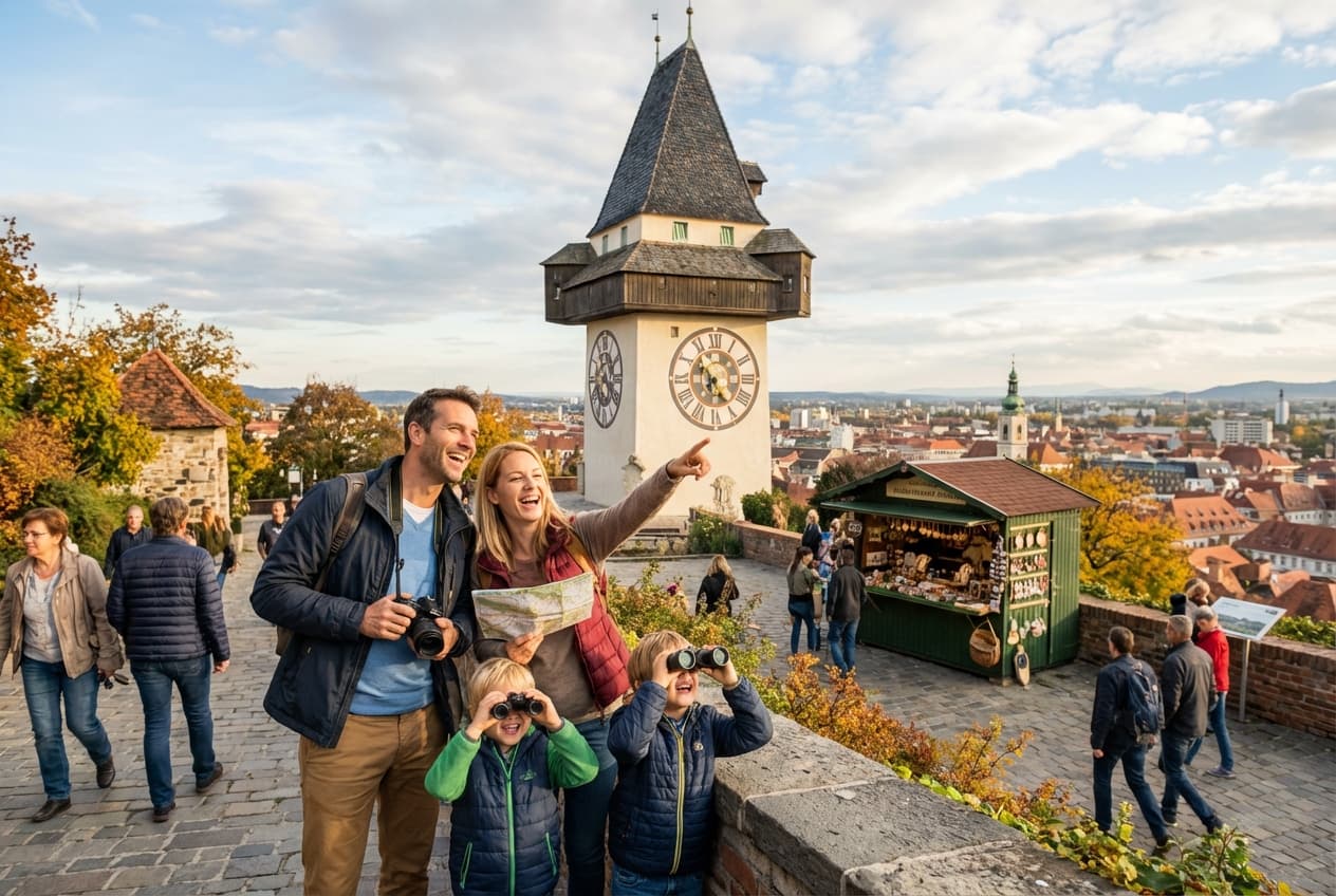 3-Day Family-Friendly Graz Weekend (Spring)
