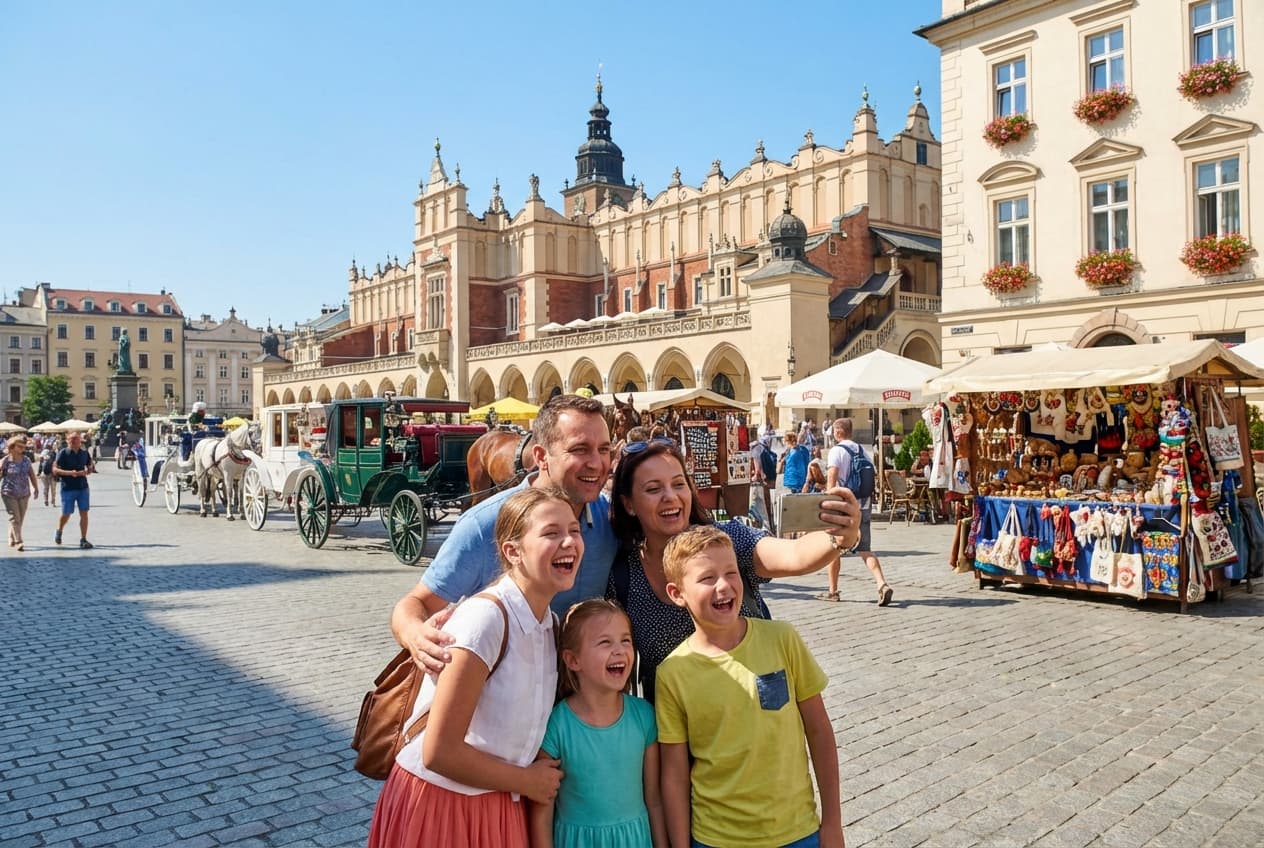 3-Day Family-Friendly Kraków (Summer)