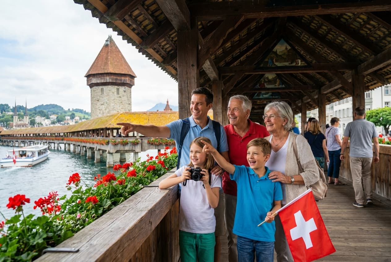 3-Day Family-Friendly Lucerne: Easy pace, lake fun & kid-friendly museums