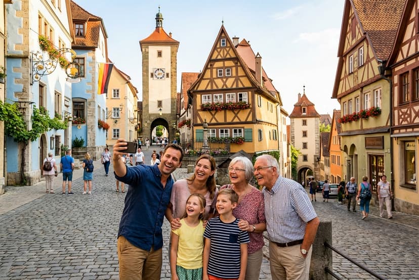 3-day family-friendly Rothenburg ob der Tauber (spring)