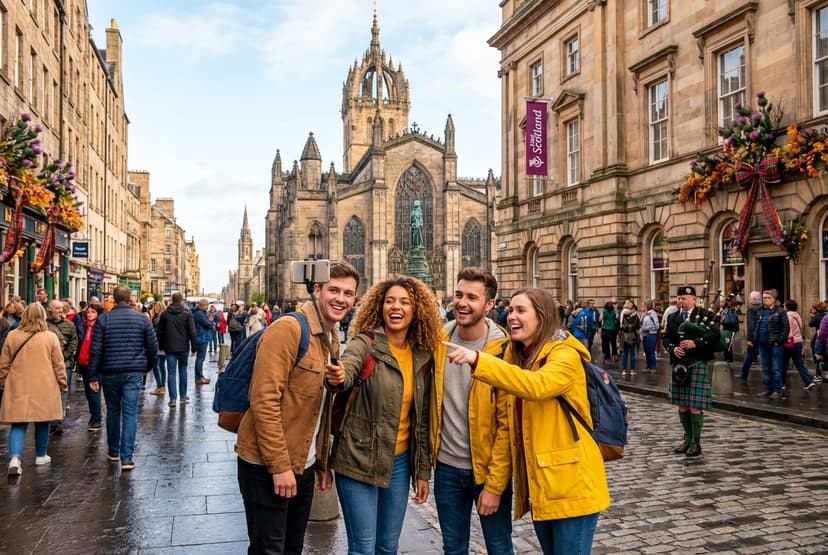 3-Day Fun & Vibrant Friends Trip to Edinburgh (Summer)