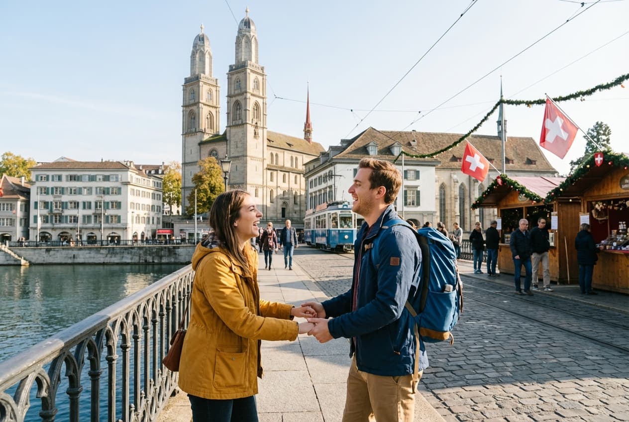 3-Day Romantic Escape in Zürich