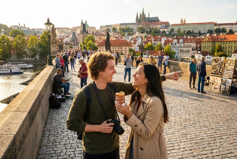 3-Day Romantic Prague: Candlelit Streets, River Cruises & Rooftop Sunsets