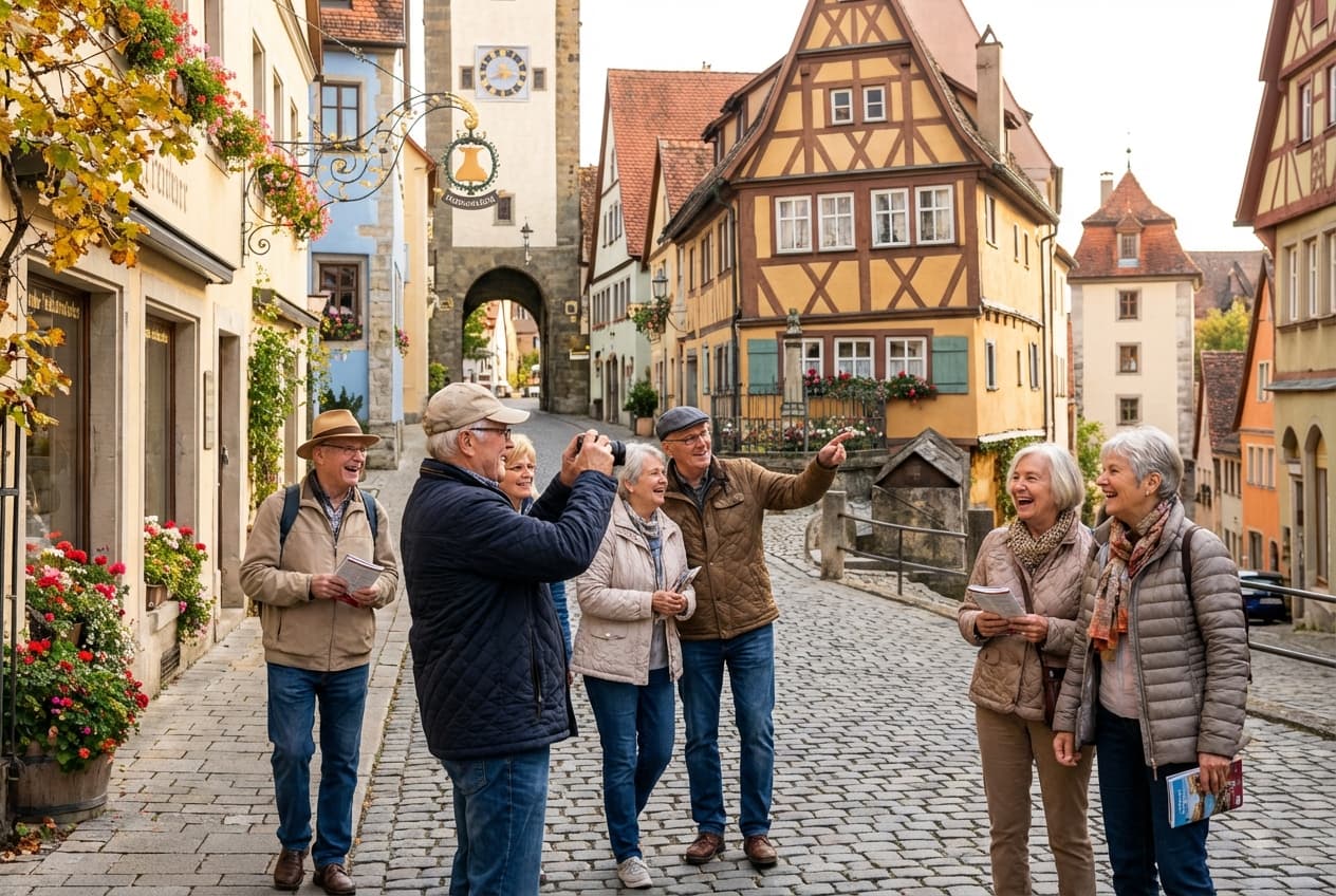 3-day Senior-Friendly Rothenburg ob der Tauber (Spring)
