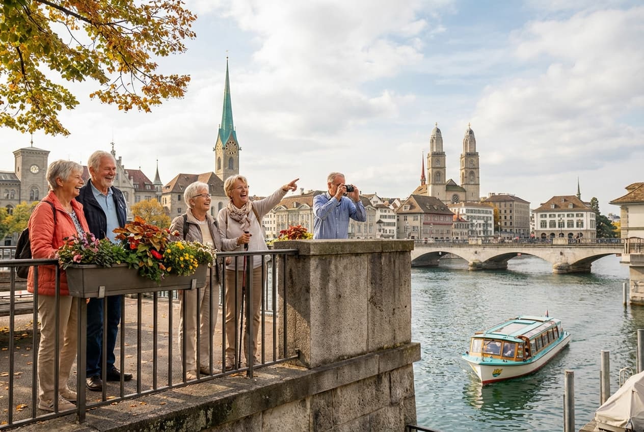 3‑Day Comfortable & Accessible Zürich Itinerary for Seniors (September)