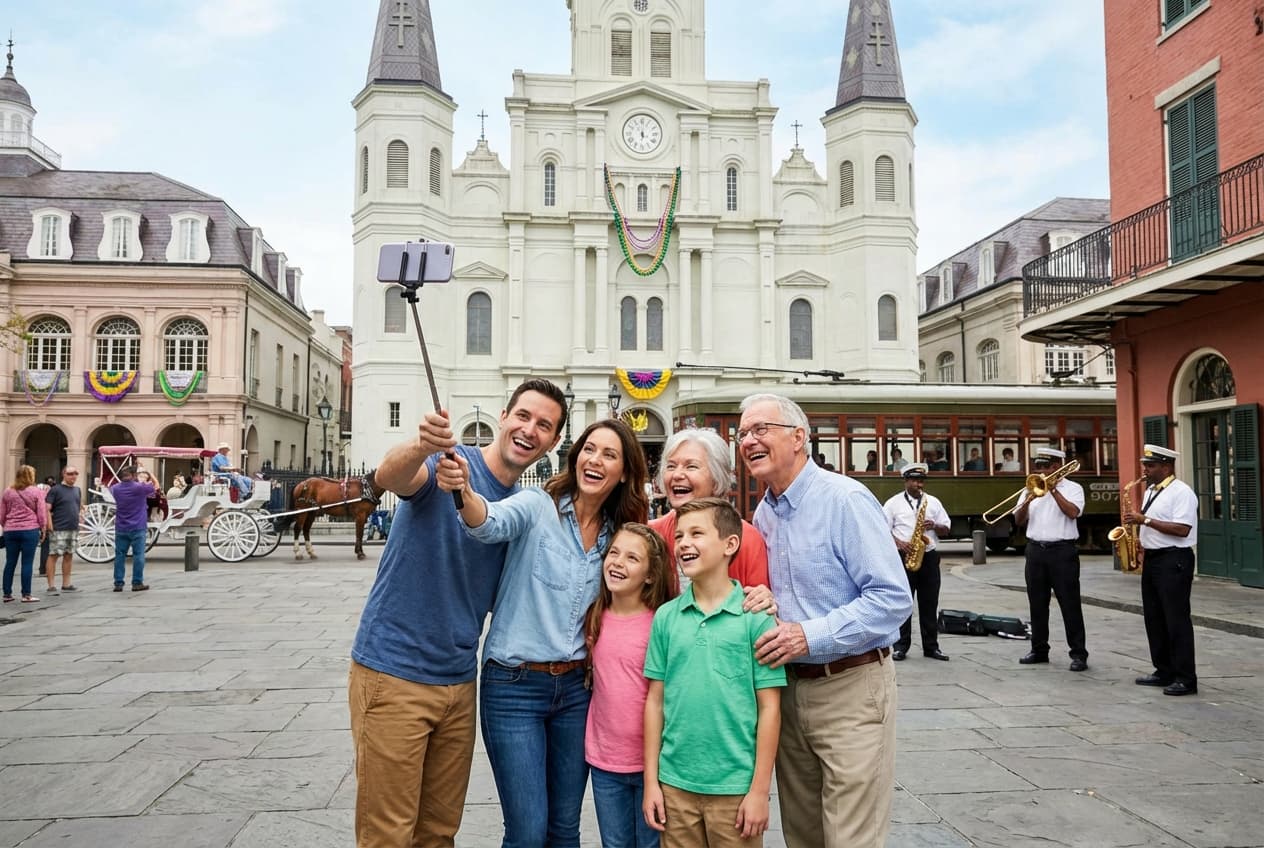 3‑Day Family-Friendly New Orleans (Spring) Itinerary