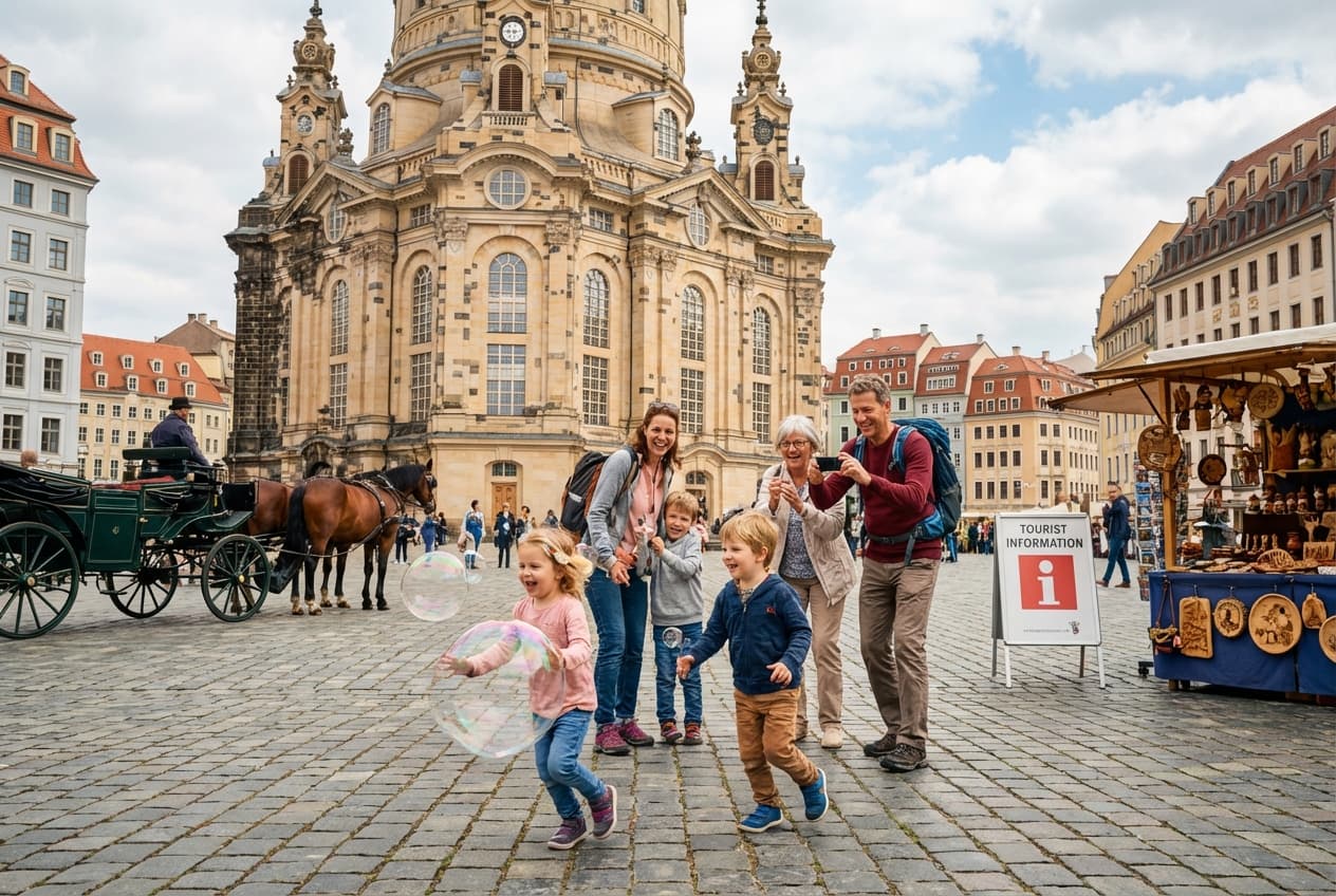 3‑Day Family‑Friendly Dresden (Spring) — Practical & Caring