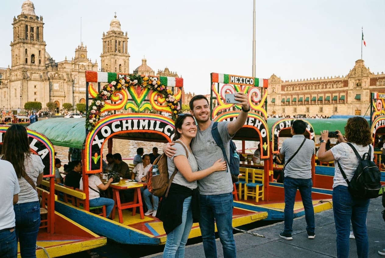 A Romantic 1-Day Escape in Mexico City — Intimate Cafés, Spa, Castle Views & Sunset Rooftop