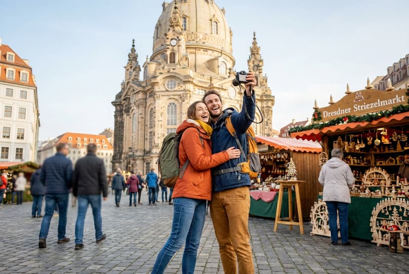 A Romantic Day in Dresden: Elbe Views, Historic Charm & Candlelit Cellar Dinner