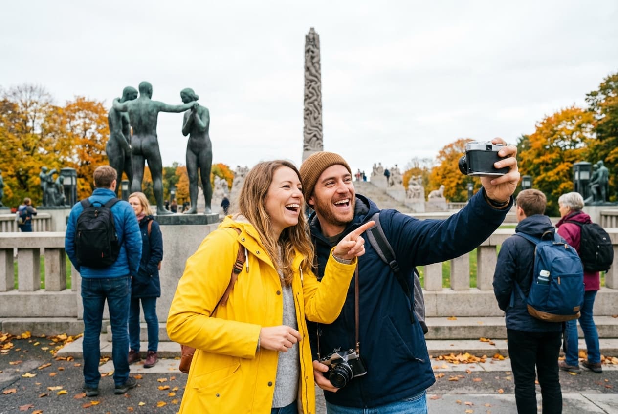 A Romantic Day in Oslo — Intimate Moments and Sunset Views