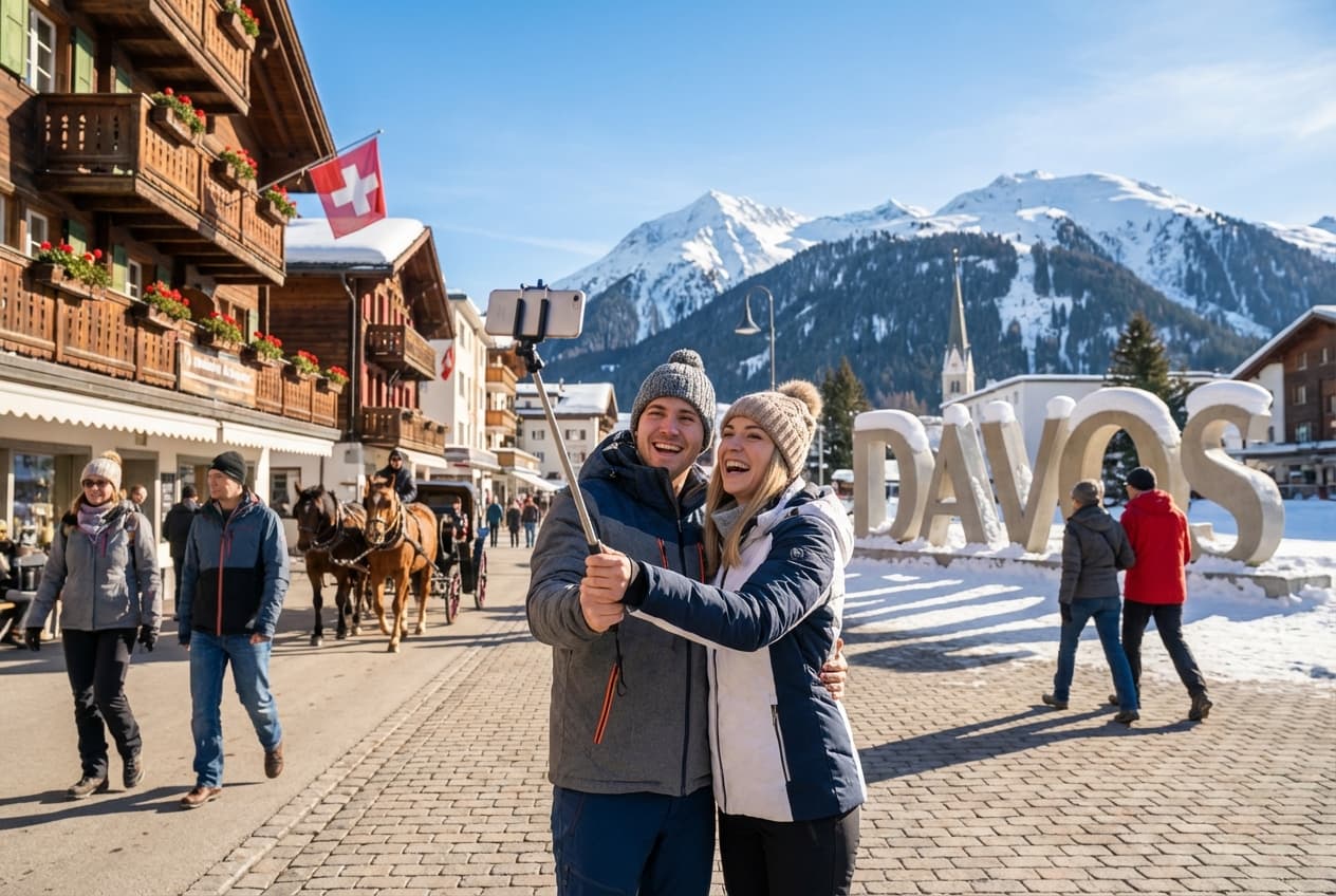 A Romantic Day in the Davos Alps
