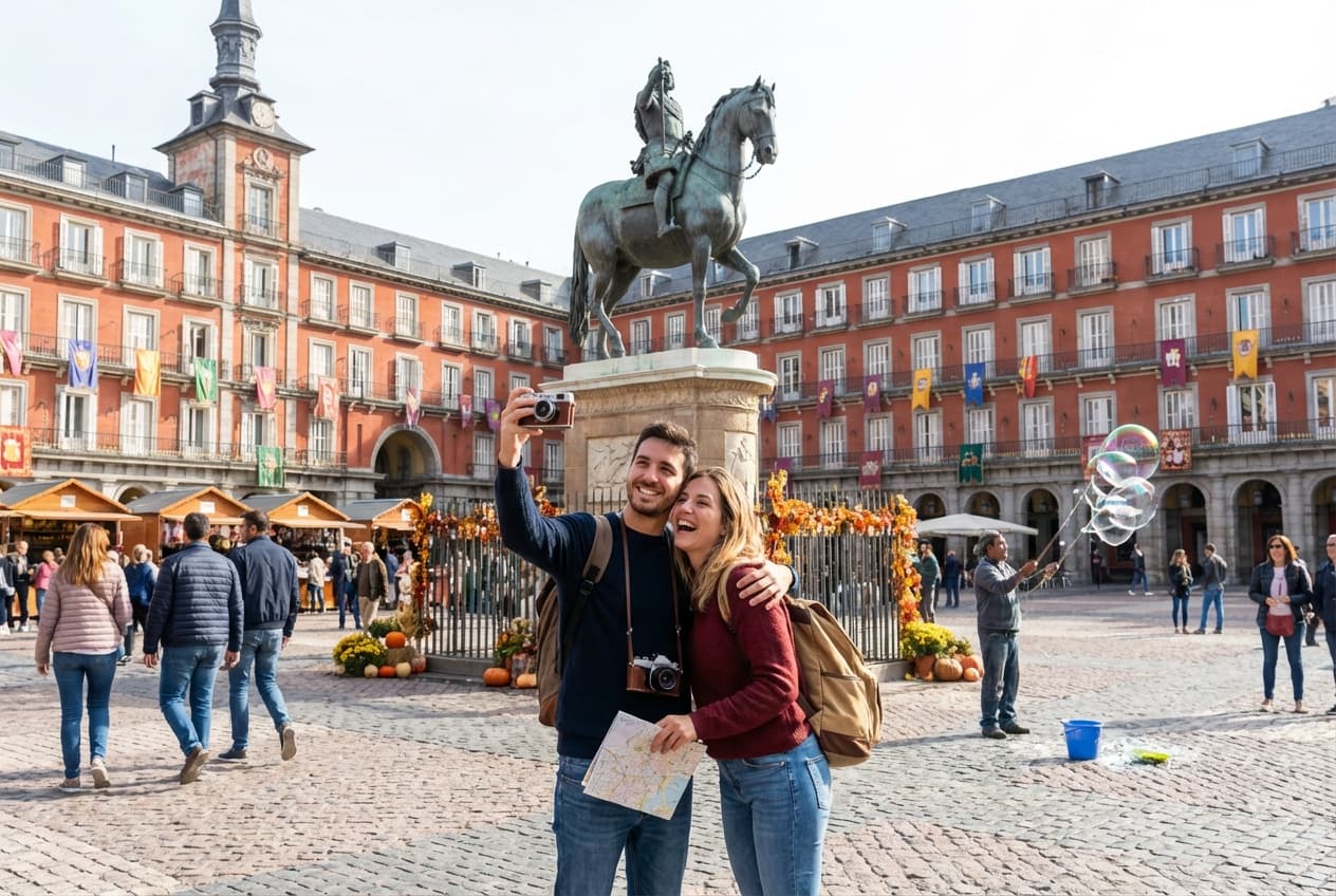 A Romantic Spring Day in Madrid — Intimate Sights, A Hammam & Rooftop Sunset