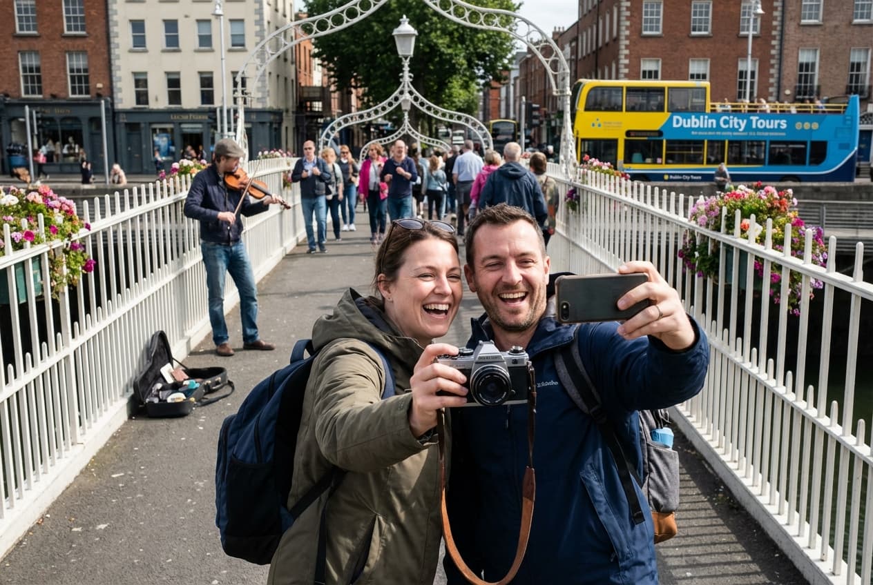 A Romantic Winter Day in Dublin — Cozy Cafés, Scenic Strolls & Sunset View