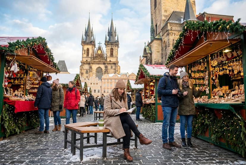 A Serene, Candlelit 3-Day Christmas Retreat in Prague