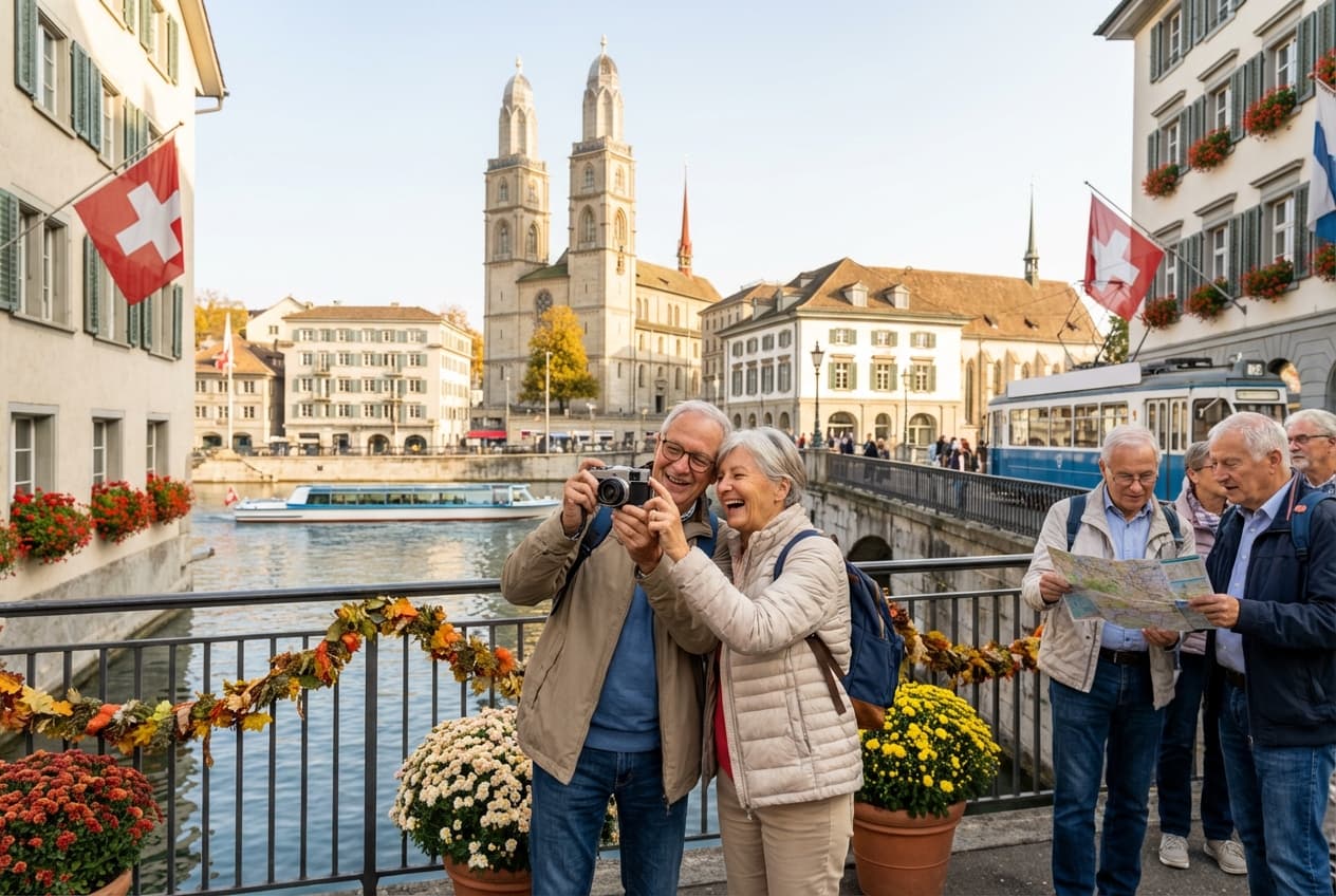 Accessible One‑Day Zürich: Viewpoints, Cozy Cafés & Scenic Strolls (December)