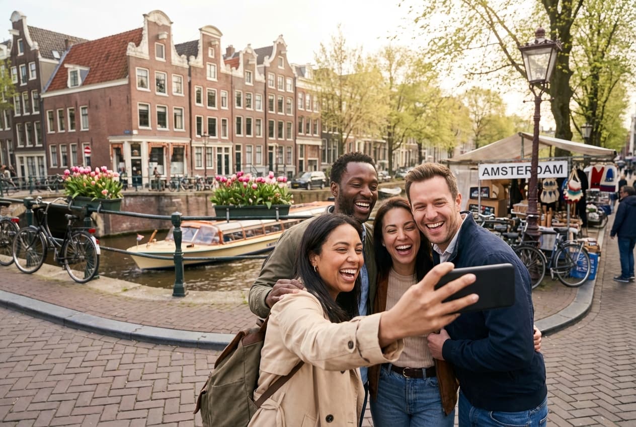 Amsterdam One-Day Friends' Blitz — Bikes, Bites & Beats