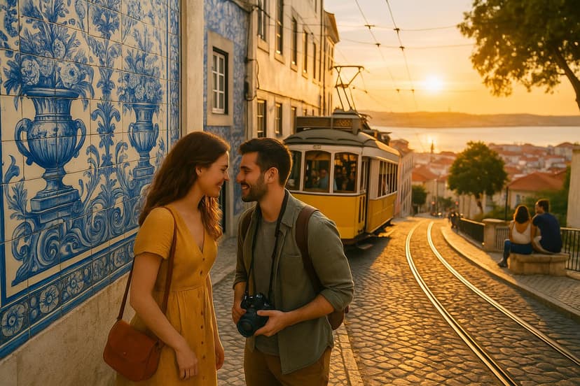 Azulejo love story: tile ateliers, tram vistas & miradouros — 3 romantic days in Lisbon