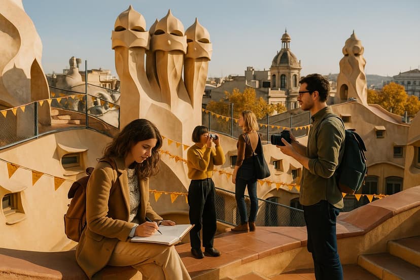 Beyond Gaudí: Design Labs, Sant Antoni Bookshops & Modernist Rooftops — Barcelona (4 days)