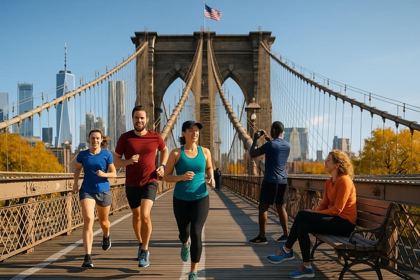 Bridge Loops & Park Tempos: Marathon-Season NYC