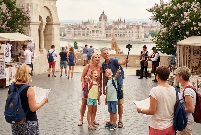 Budapest in a Day — Family-friendly viewpoints, cozy cafés & a sunset on the Castle Hill