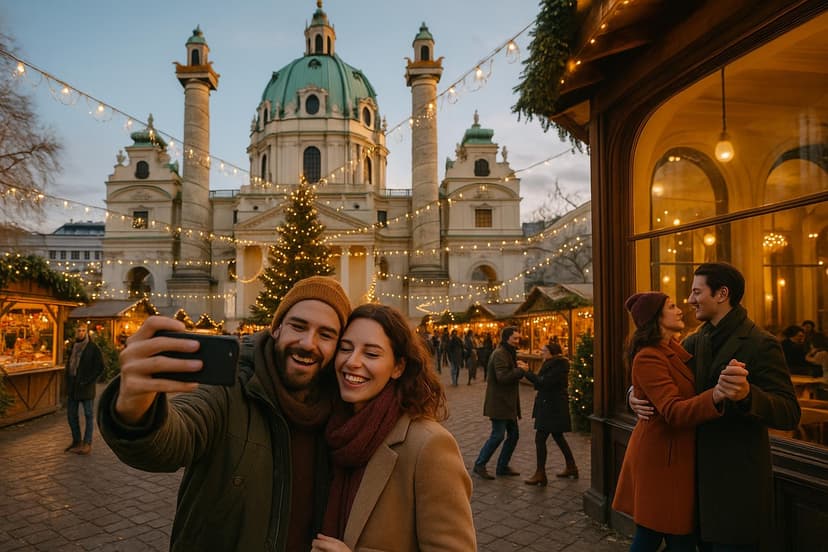 Candlelit Christmas Markets & Coffeehouse Waltz — 3 Romantic Days in Vienna