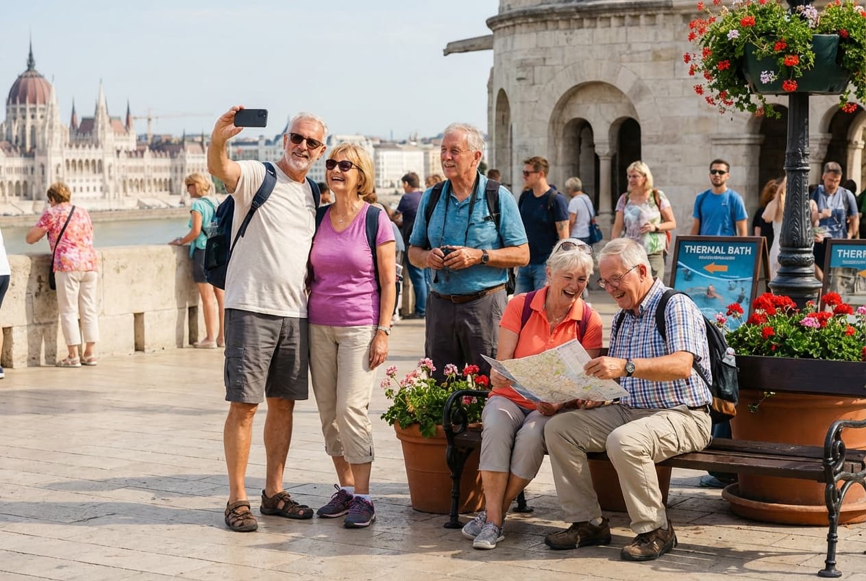 Comfortable 1‑Day Budapest for Seniors — Views, Cozy Cafés & Sunset