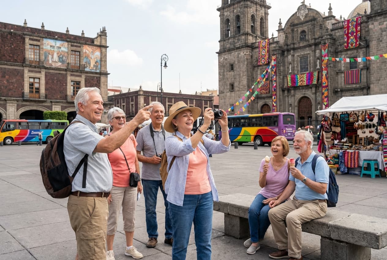Comfortable 1‑Day Mexico City for Seniors — Museums, Park, Historic Center