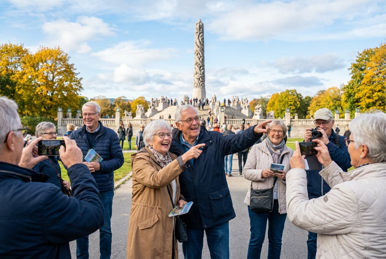 Comfortable 1‑Day Oslo: Gentle Culture, Fjord & Park (for Seniors)