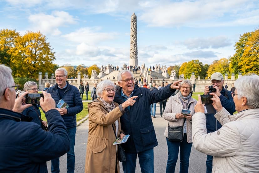 Comfortable 1‑Day Oslo: Gentle Culture, Fjord & Park (for Seniors)