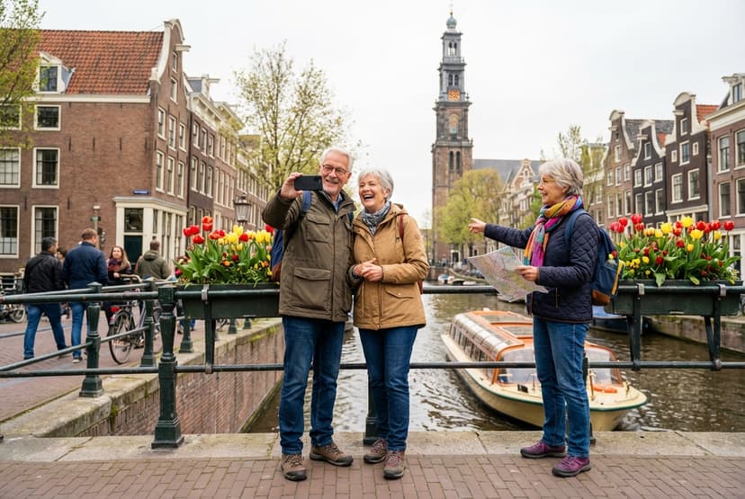 Comfortable 2-day Amsterdam for Seniors (May — Spring)