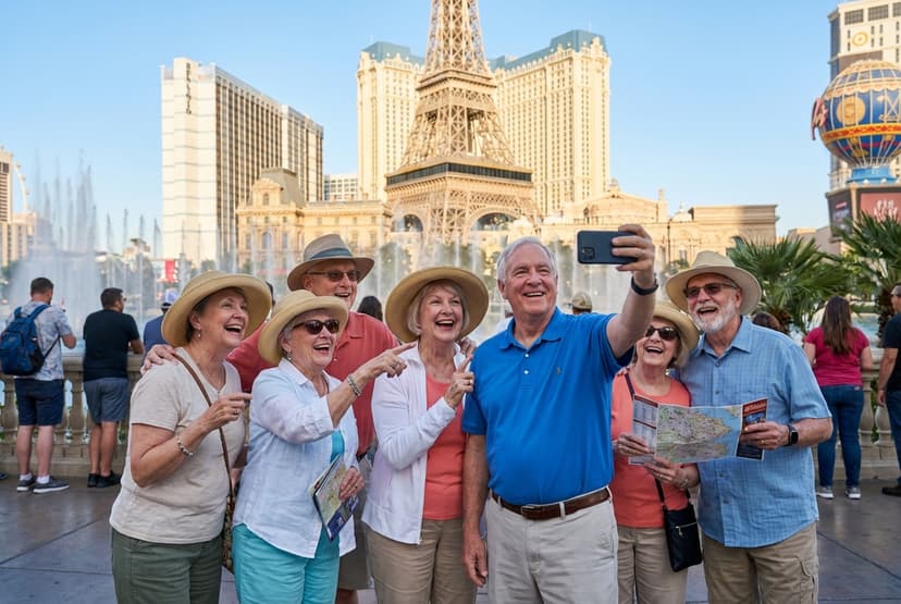 Comfortable 3-Day Las Vegas Visit for Seniors (Autumn)