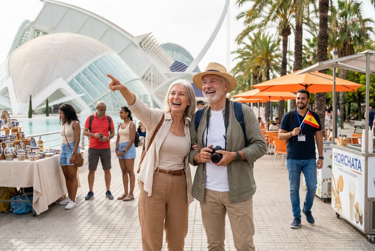 Comfortable 3-Day Valencia: Gentle Culture, Gardens, Aquarium & Paella (Spring)