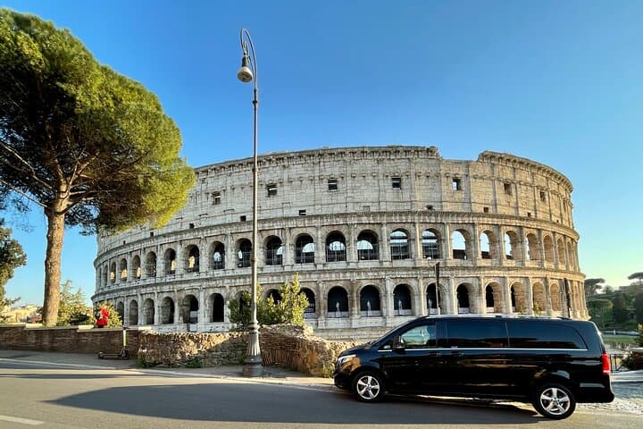 Comfortable Departure Day — Private Rome to Fiumicino (FCO) Transfer (Mia Limo)