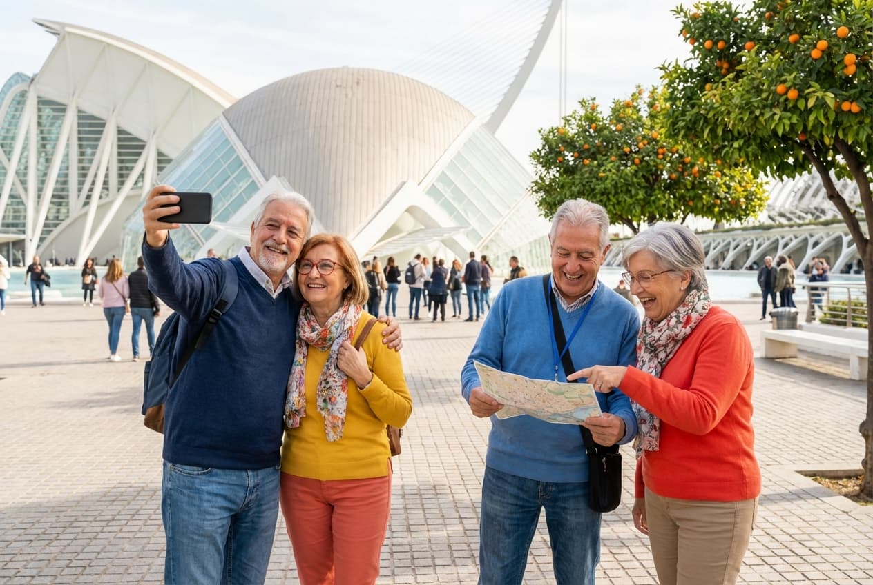 Comfortable one-day Valencia: markets, Turia gardens and the Oceanogràfic