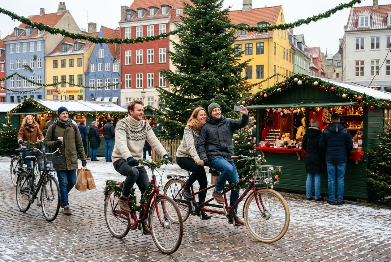 Copenhagen Christmas Cycle: 3 Days of Hygge, Design & Harbor Rides
