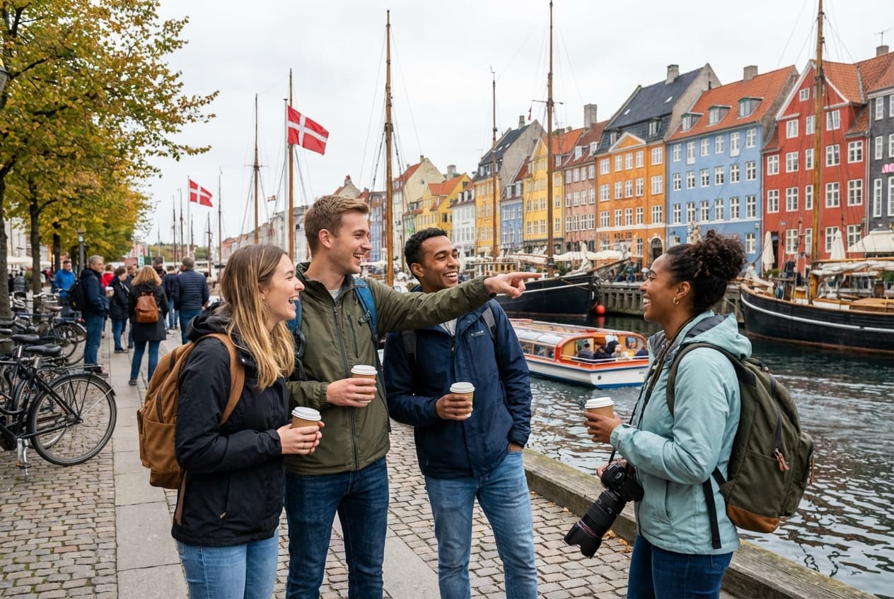 Copenhagen in a Day — Friends' Summer Spin: Bikes, Boats & Backyard BBQ