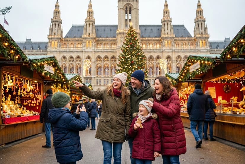 Cozy & Magical: 3‑Day Family Christmas in Vienna