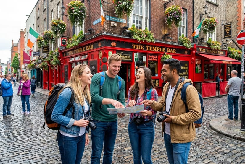 Dublin in a Day — Friends' Food, Fun & Live Music