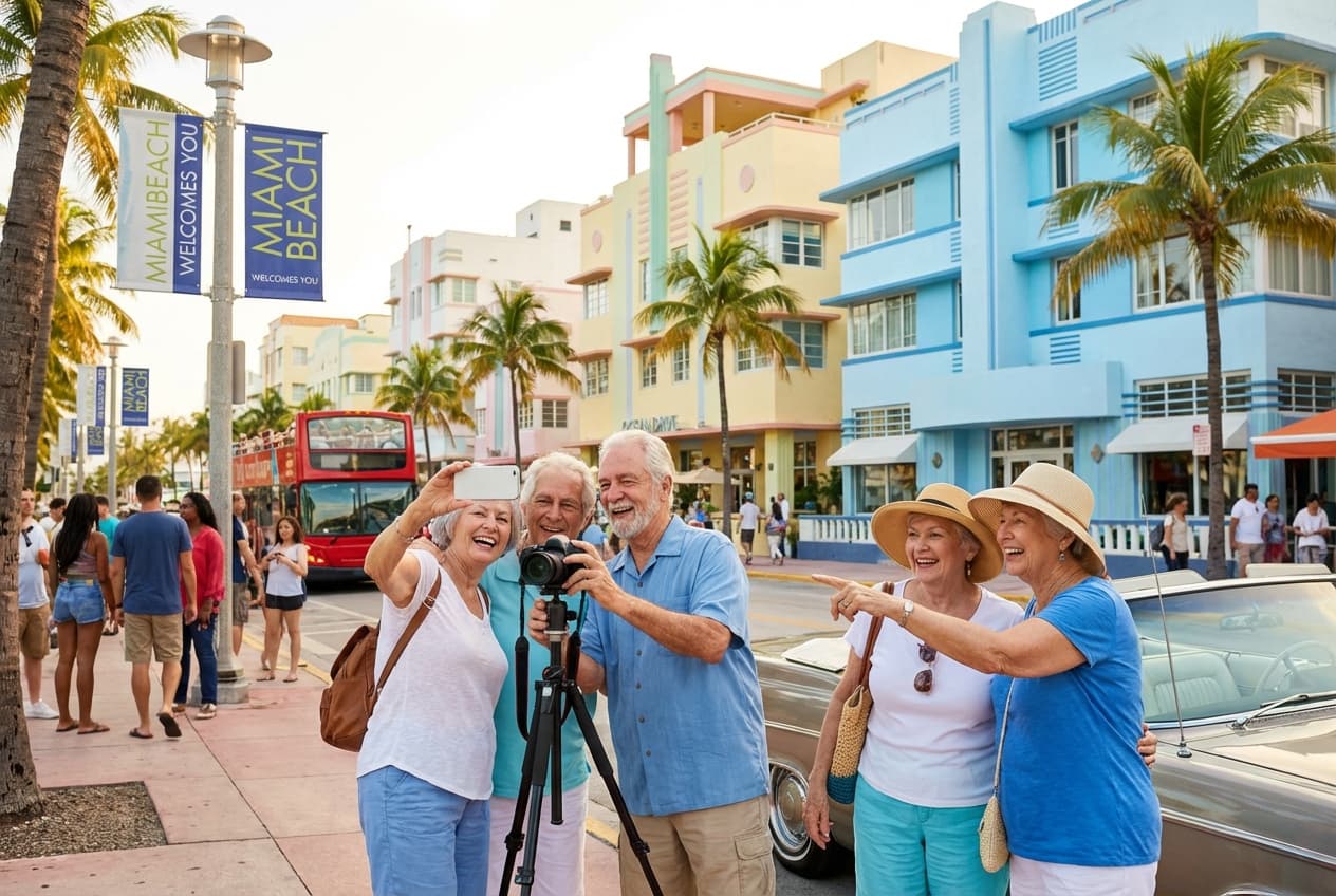 Easy-paced Miami: Museum, Bay Cruise & Coconut Grove (Senior-friendly)
