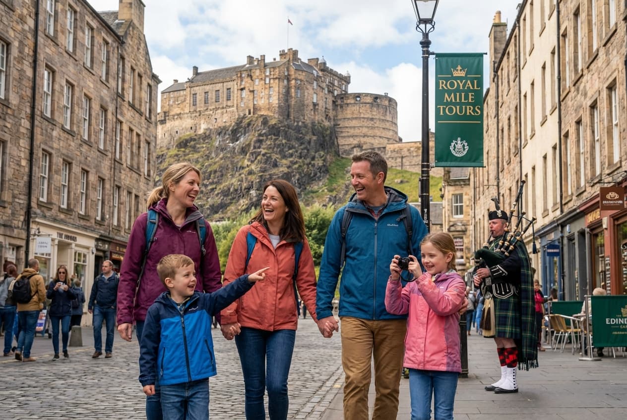 Edinburgh with Kids — 3-Day Practical Family Itinerary (Spring)