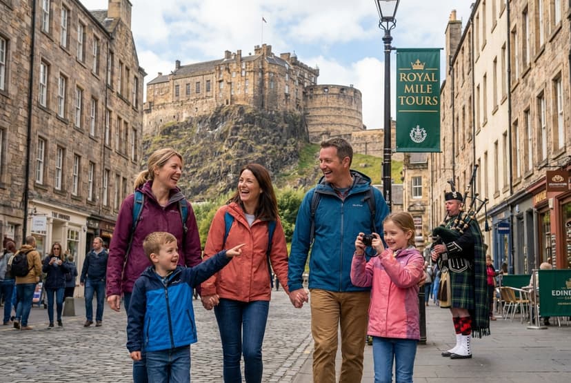 Edinburgh with Kids — 3-Day Practical Family Itinerary (Spring)