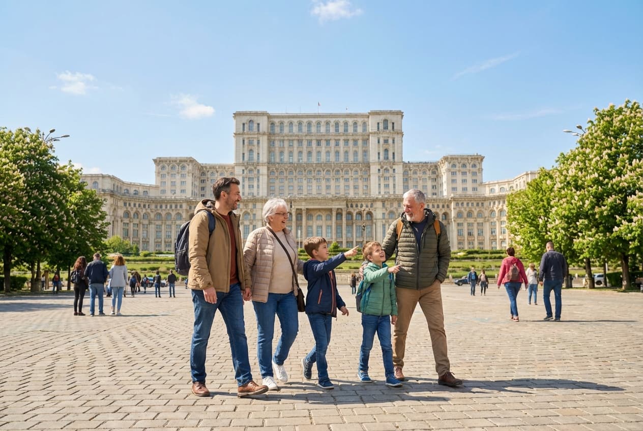 Family-friendly 2-day Bucharest: Parks, Museums, Play & Calm Old Town