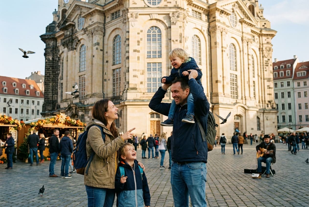 Family-friendly 2-day Dresden: Parks, Trains, Steamers & Gentle Museums