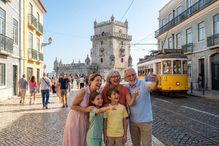 Family-friendly 2-day Lisbon (Spring) — Practical, stroller-aware