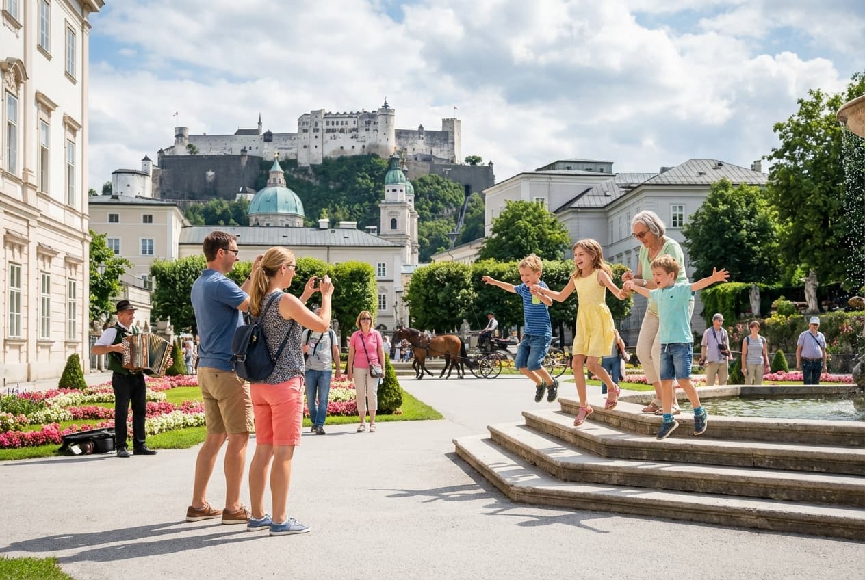 Family-friendly 2-day Salzburg (Spring) — gentle pace, kid-approved