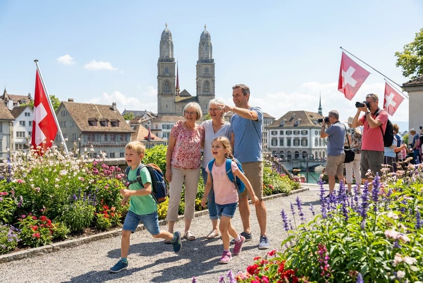 Family-friendly 2-day Zürich: easy walks, zoo, hands-on science and a lake cruise