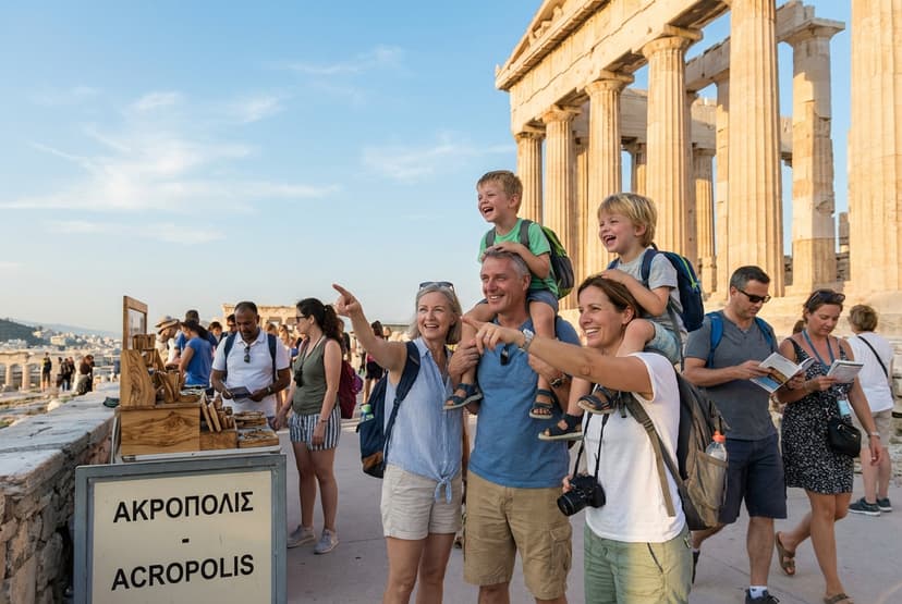 Family-friendly 3-day Athens — gentle pace, kid-tested